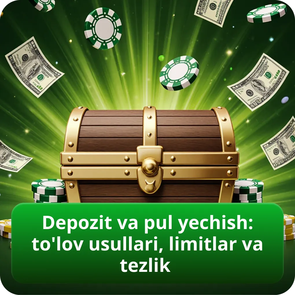 WinWin depozit va pul yechish: to'lov usullari, limitlar va tezlik